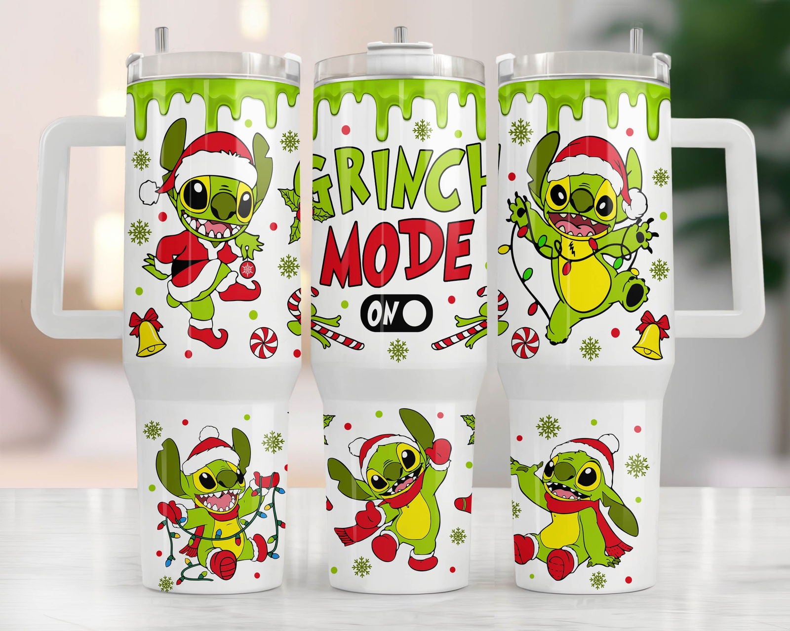 Christmas 40oz Tumbler Wrap Png - Vartdigitals