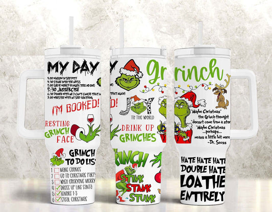 Christmas Tumbler Sublimation Designs, 40oz Tumbler Wrap - Vartdigitals