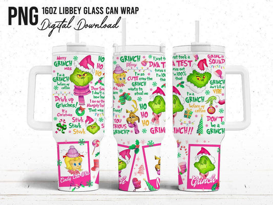 Christmas Tumbler Wrap, 40oz Quencher Tumbler Wrap - Vartdigitals