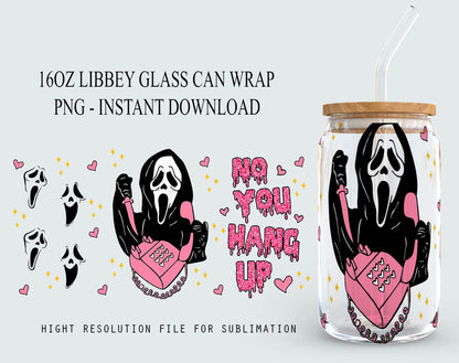 Halloween Bundle 16oz libbey can PNG, 16oz Glass Can Wrap - Vartdigitals