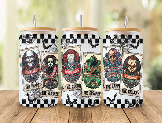 Halloween Can Glass png, Horror Coffee Wrap, Halloween PNG 1 - Vartdigitals