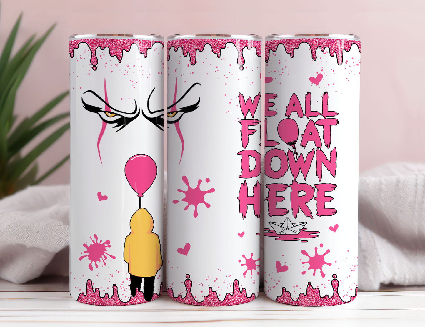 Halloween Tumbler Wrap Png, Scary Movie PNG 3 - Vartdigitals