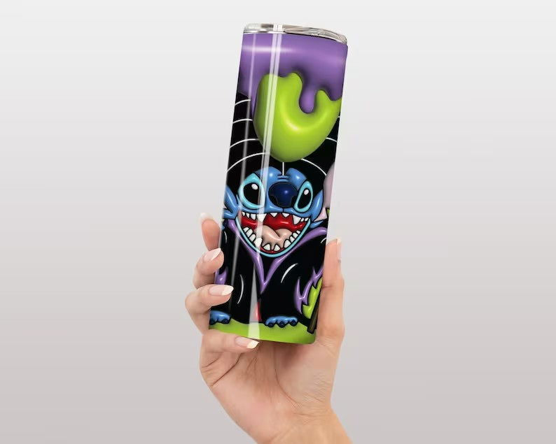 Inflated Halloween Tumbler Wrap PNG Bundle, Bubble 20 oz Tumbler Wrap - Vartdigitals