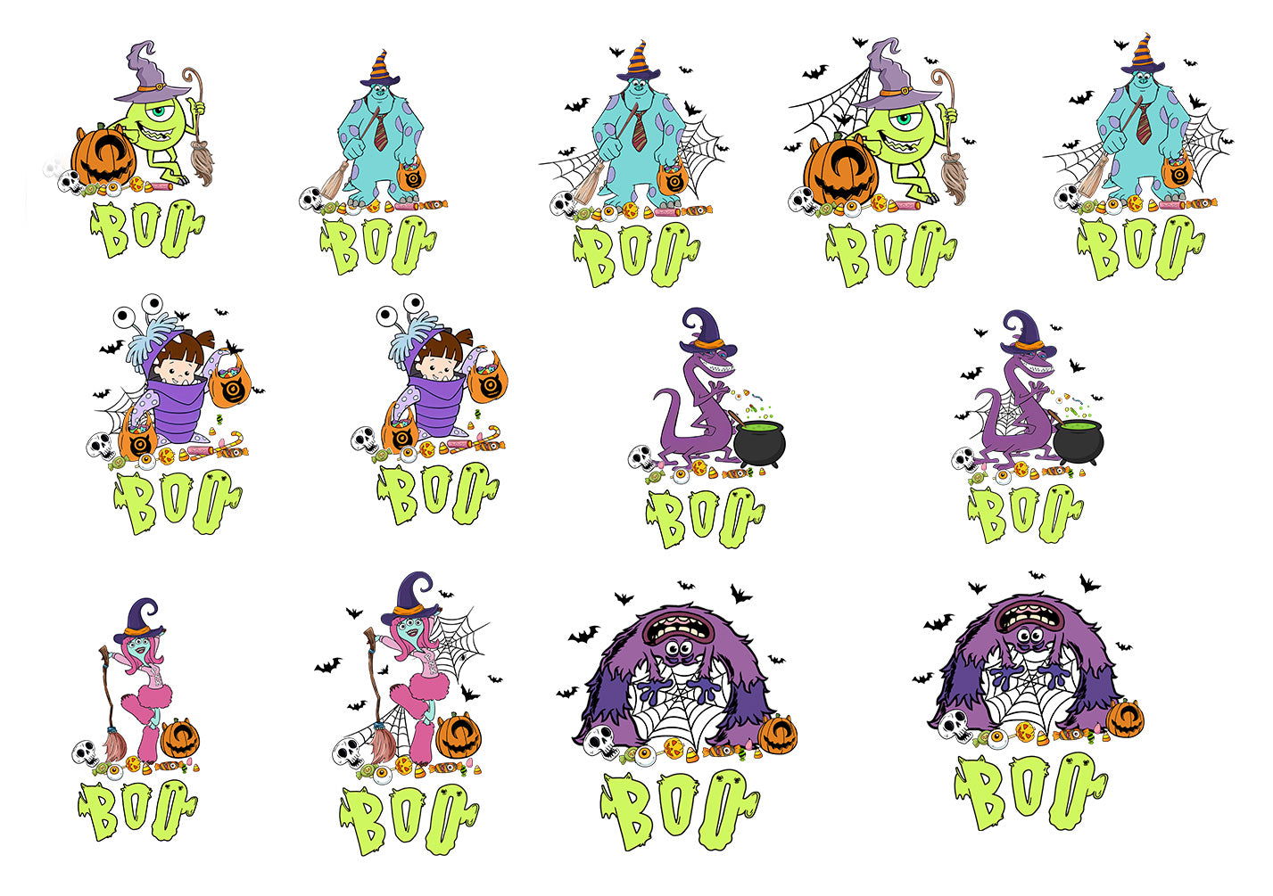 MT Boo Png, Halloween Bundle Png - Vartdigitals