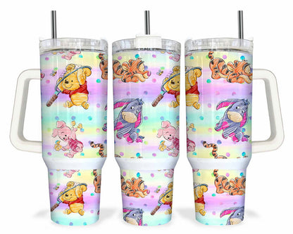 PO 40oz Tumbler  Wrap, CT tumbler design Paint - Vartdigitals