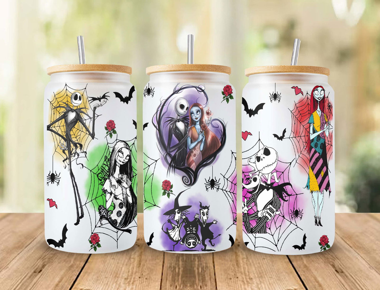 Scary Movie Nightmare Tumbler Wrap, 16oz Can Glass 18 - Vartdigitals