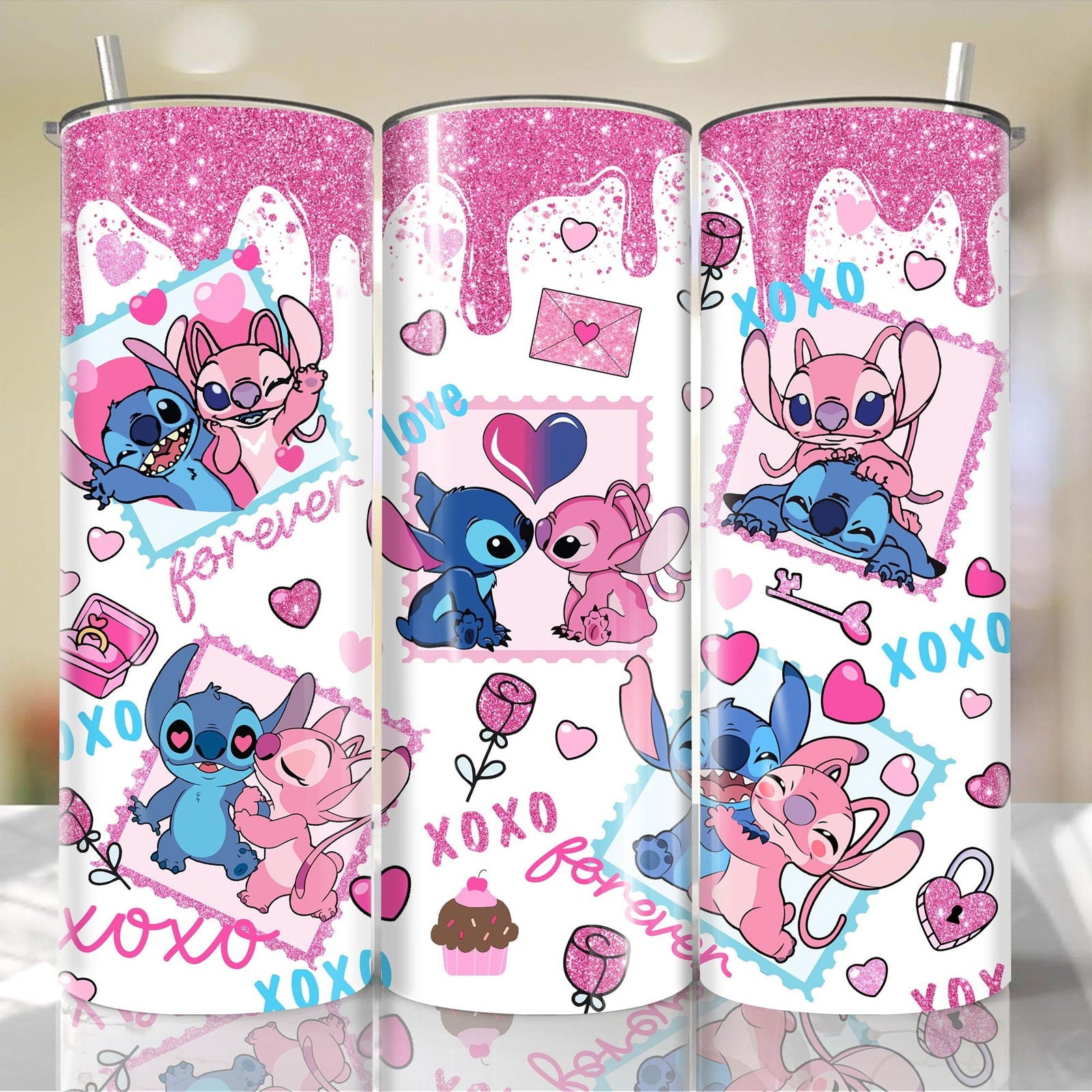 ST Valentine 20oz Tumbler Wrap , Happy Valentine Day - Vartdigitals