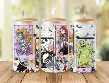 Tumbler Wrap, 16oz Can Glass Wrap, Halloween Can Glass - Vartdigitals