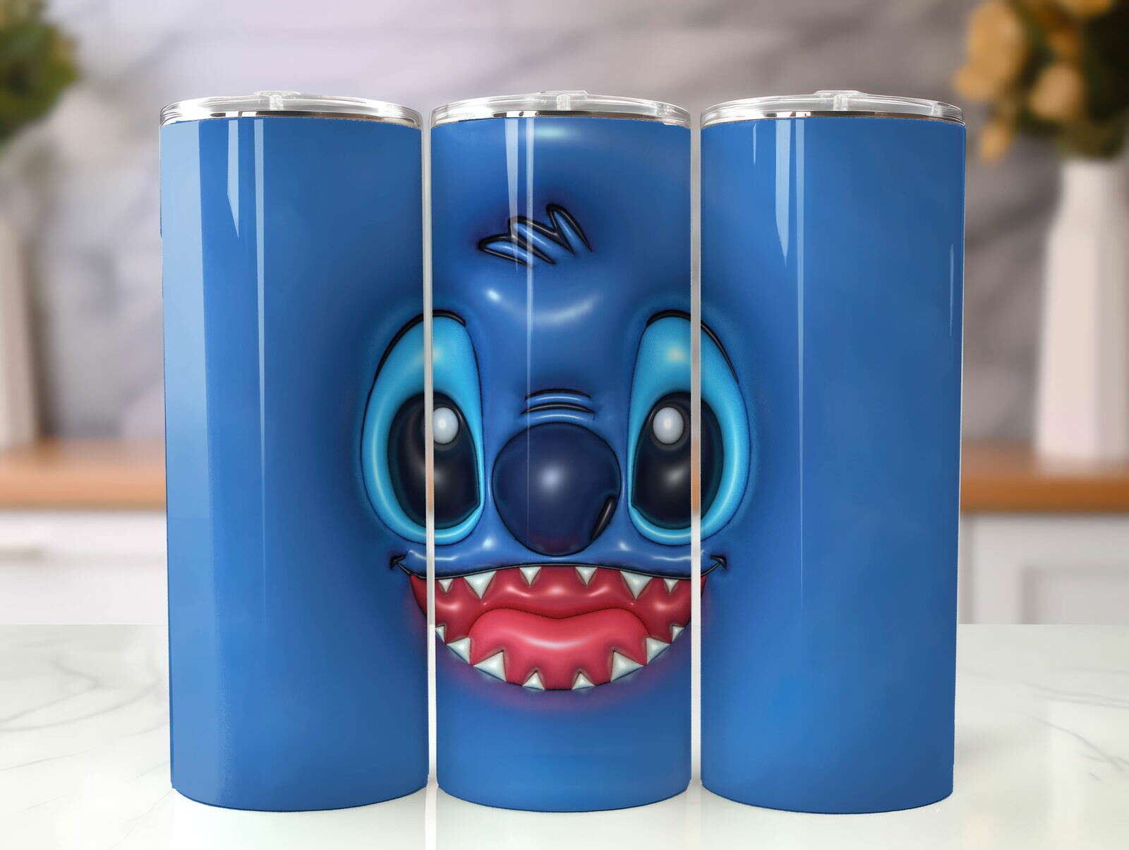 ST 3D Inflated Tumbler, Inflated 3D Stitch Tumbler Wrap 1