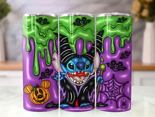 ST 3D Inflated Tumbler, Inflated 3D Stitch Tumbler Wrap 30