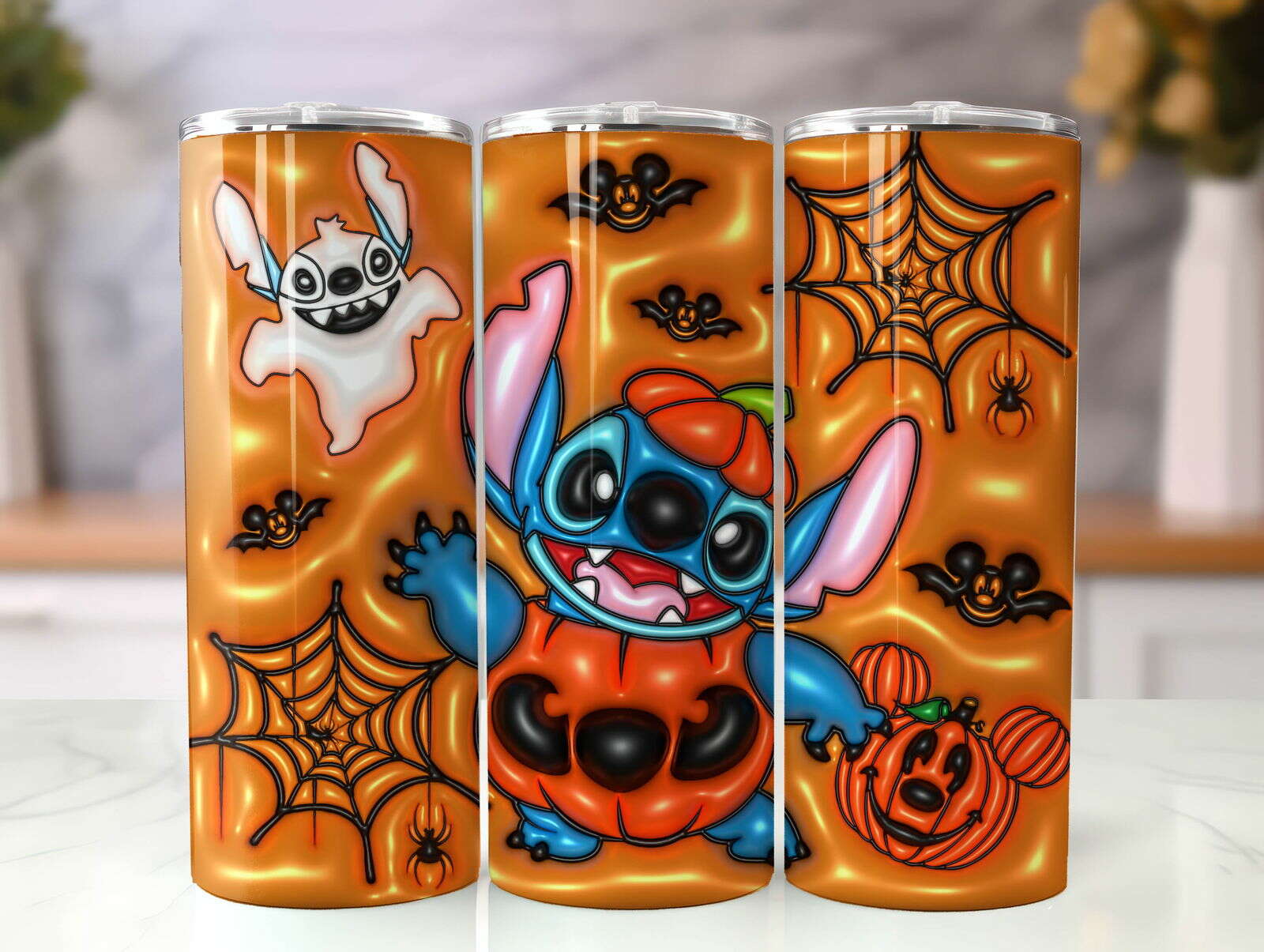 ST 3D Inflated Tumbler, Inflated 3D Stitch Tumbler Wrap 33