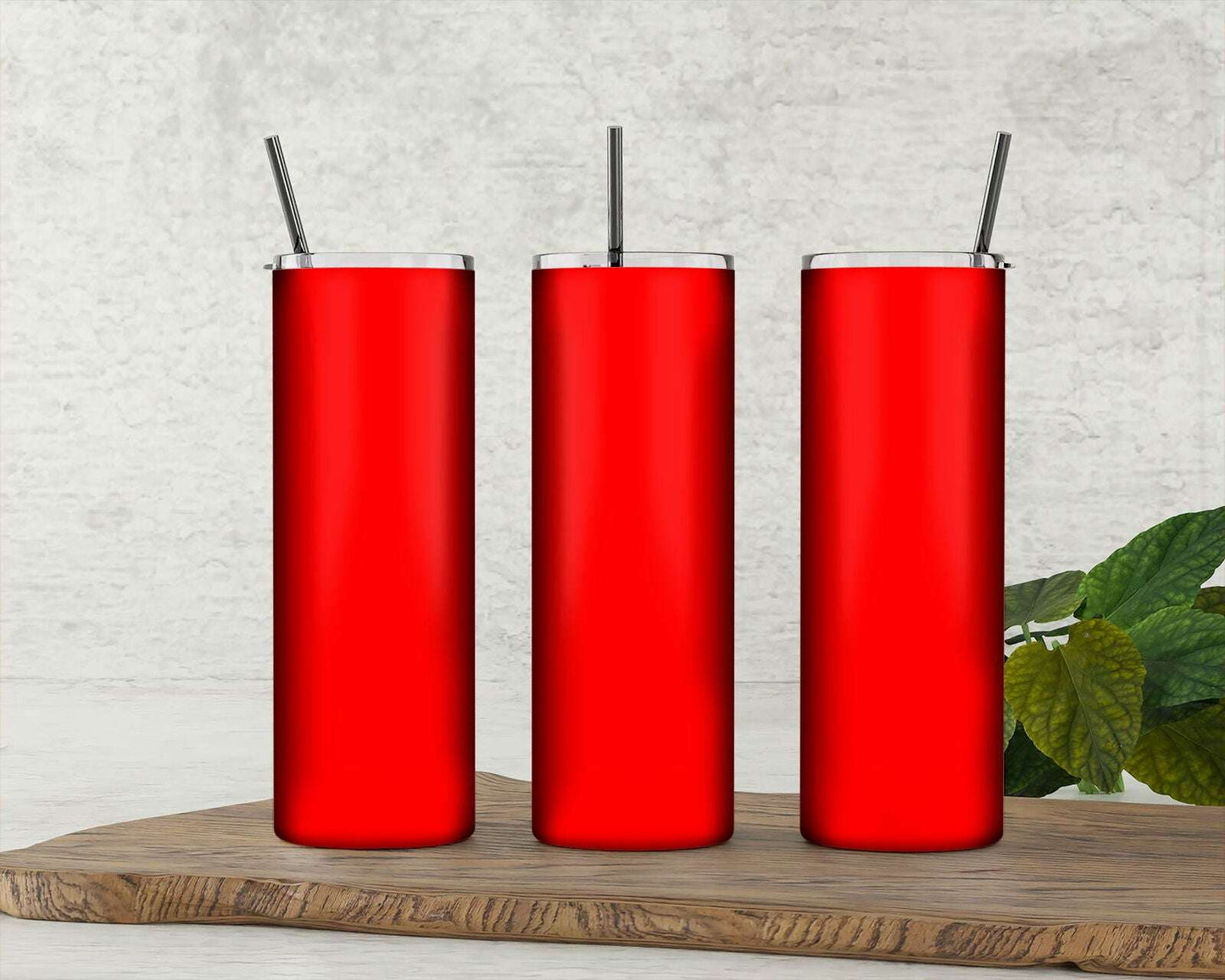 Tumbler Mockup - 20oz Skinny - Full Wrap Mock Up