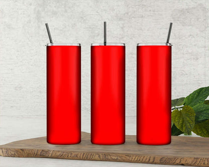 Tumbler Mockup - 20oz Skinny - Full Wrap Mock Up